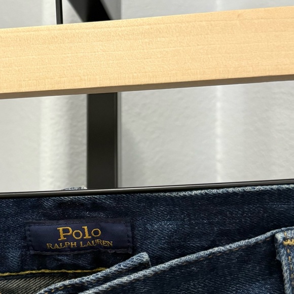 Polo Ralph Lauren The Hampton Relaxed Straight 38x30 Medium Dark Wash Men’s - Picture 4 of 12